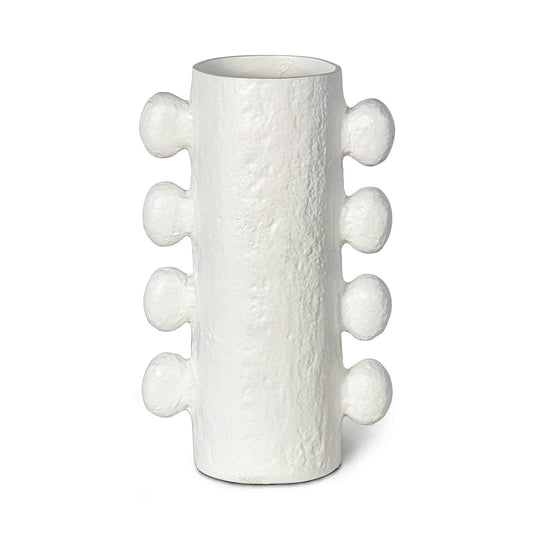 Regina Andrew Sanya Metal Vase Large in White