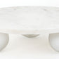 Regina Andrew Marlow Marble Plate Large in White