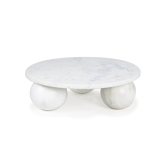 Regina Andrew Marlow Marble Plate Small in White