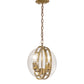 11" Bola Cupla Pendant by 2nd Ave Lighting