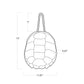 Regina Andrew Turtle Shell Accessory in Bleached