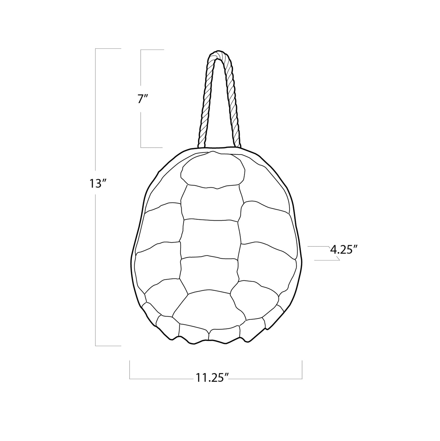 Regina Andrew Turtle Shell Accessory in Natural