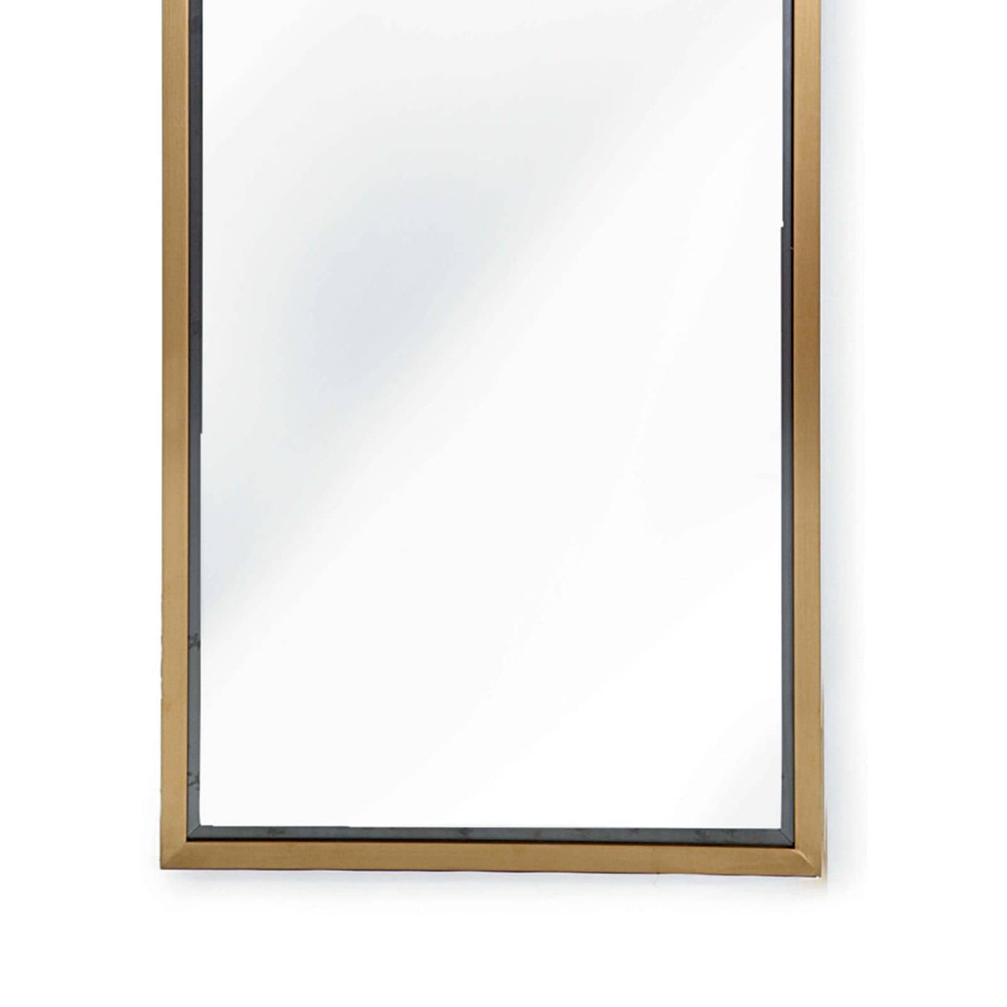 Regina Andrew Dressing Room Mirror in Natural Brass