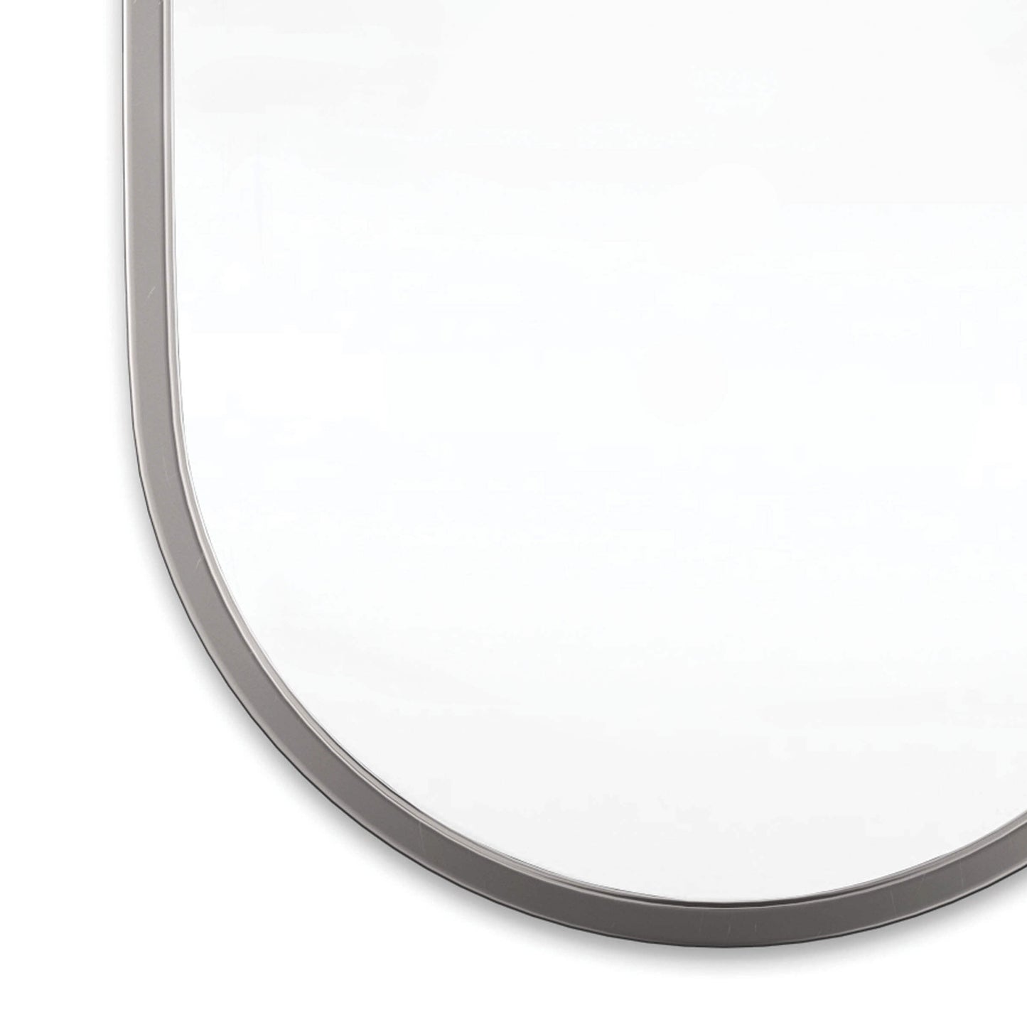 Regina Andrew Canal Mirror in Polished Nickel