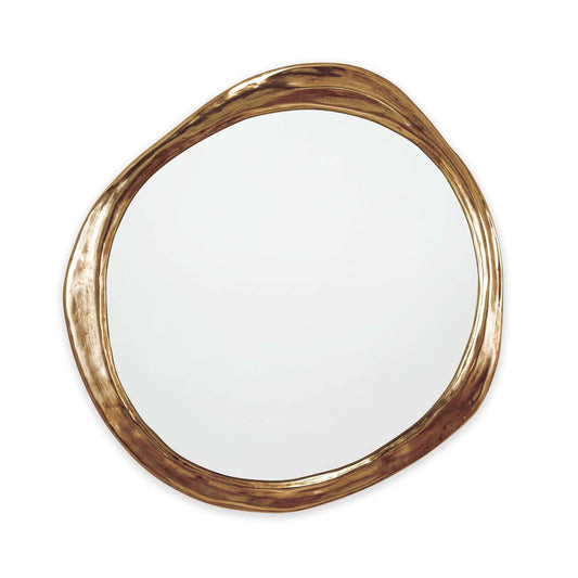 Regina Andrew Ibiza Mirror in Antique Gold