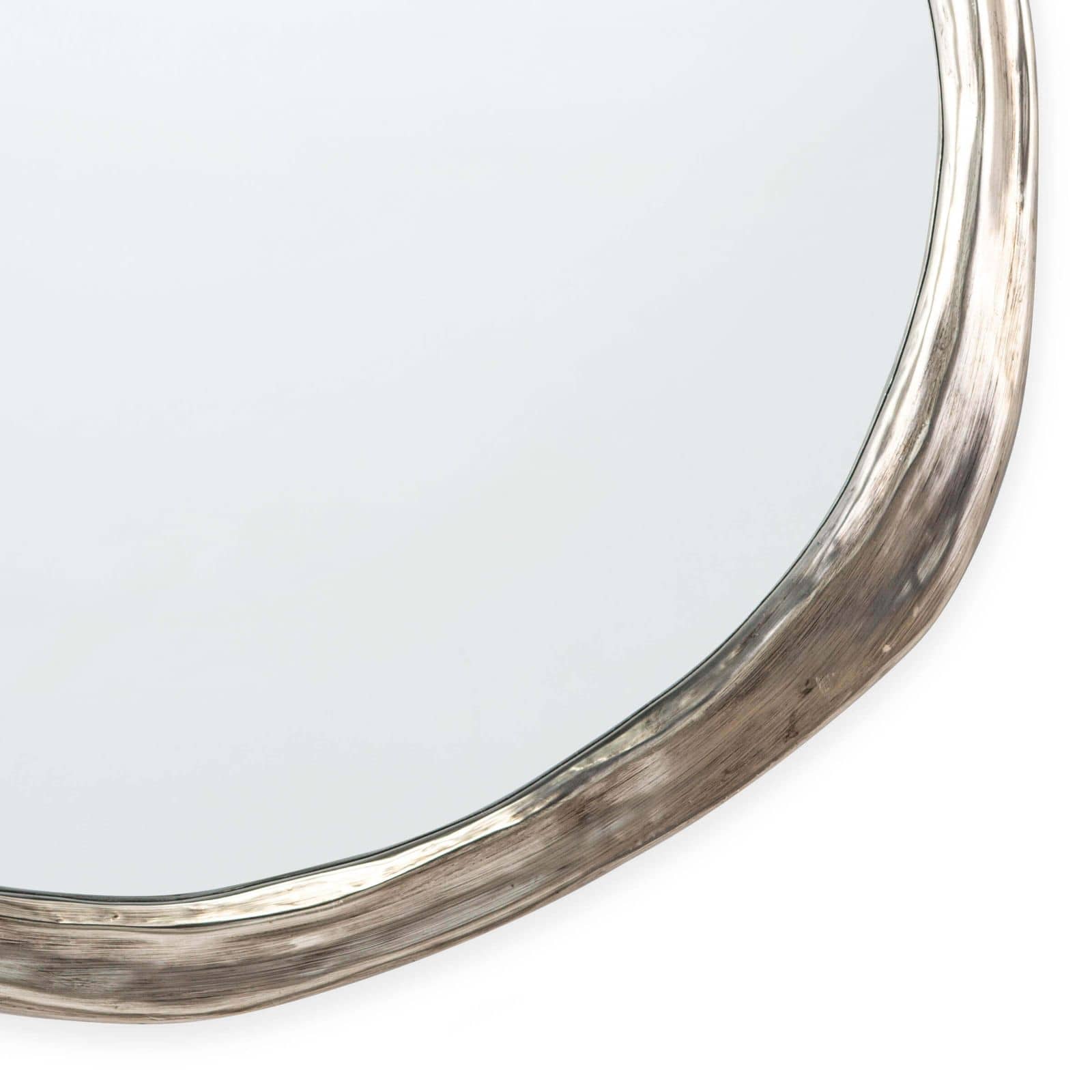 Regina Andrew Ibiza Mirror in Antique Silver