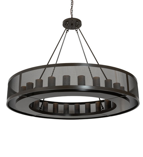 60" Loxley Golpe 24-Light Chandelier by 2nd Ave Lighting