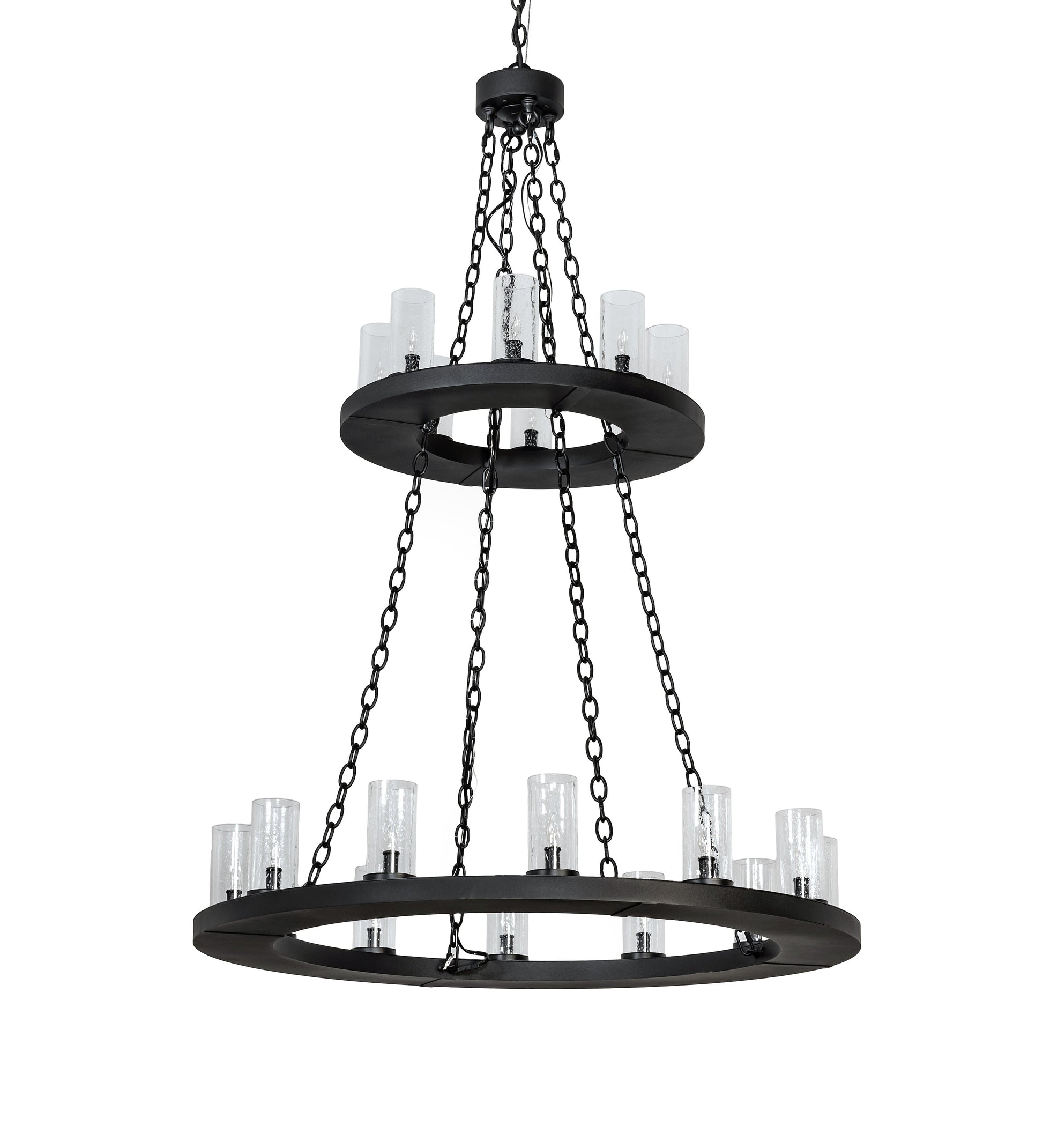 42" Loxley 20-Light Two Tier Chandelier by 2nd Ave Lighting
