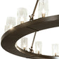 60" Loxley 20-Light Chandelier by 2nd Ave Lighting