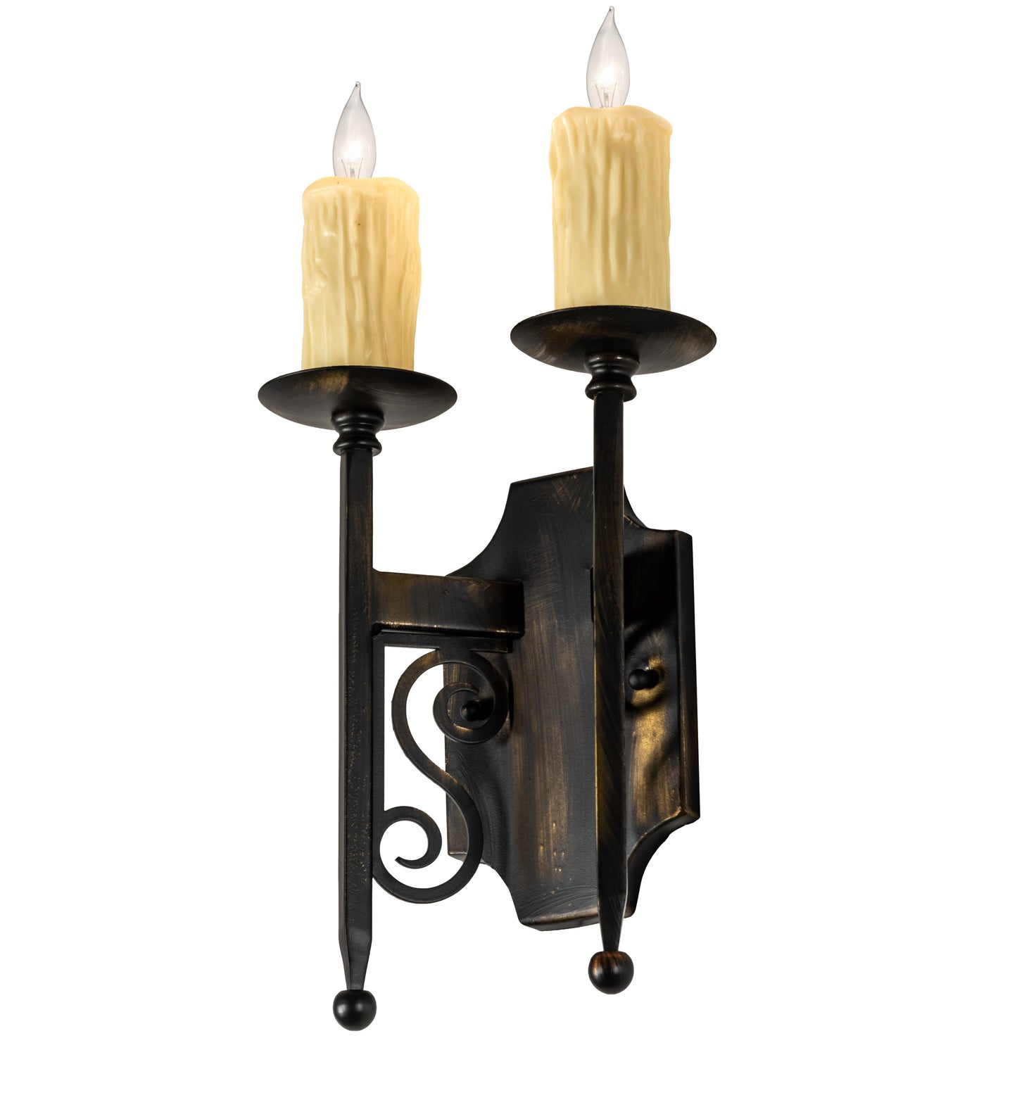 9" Toscano 2-Light Wall Sconce by 2nd Ave Lighting