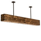 120" Long Reclamare Oblong Pendant by 2nd Ave Lighting