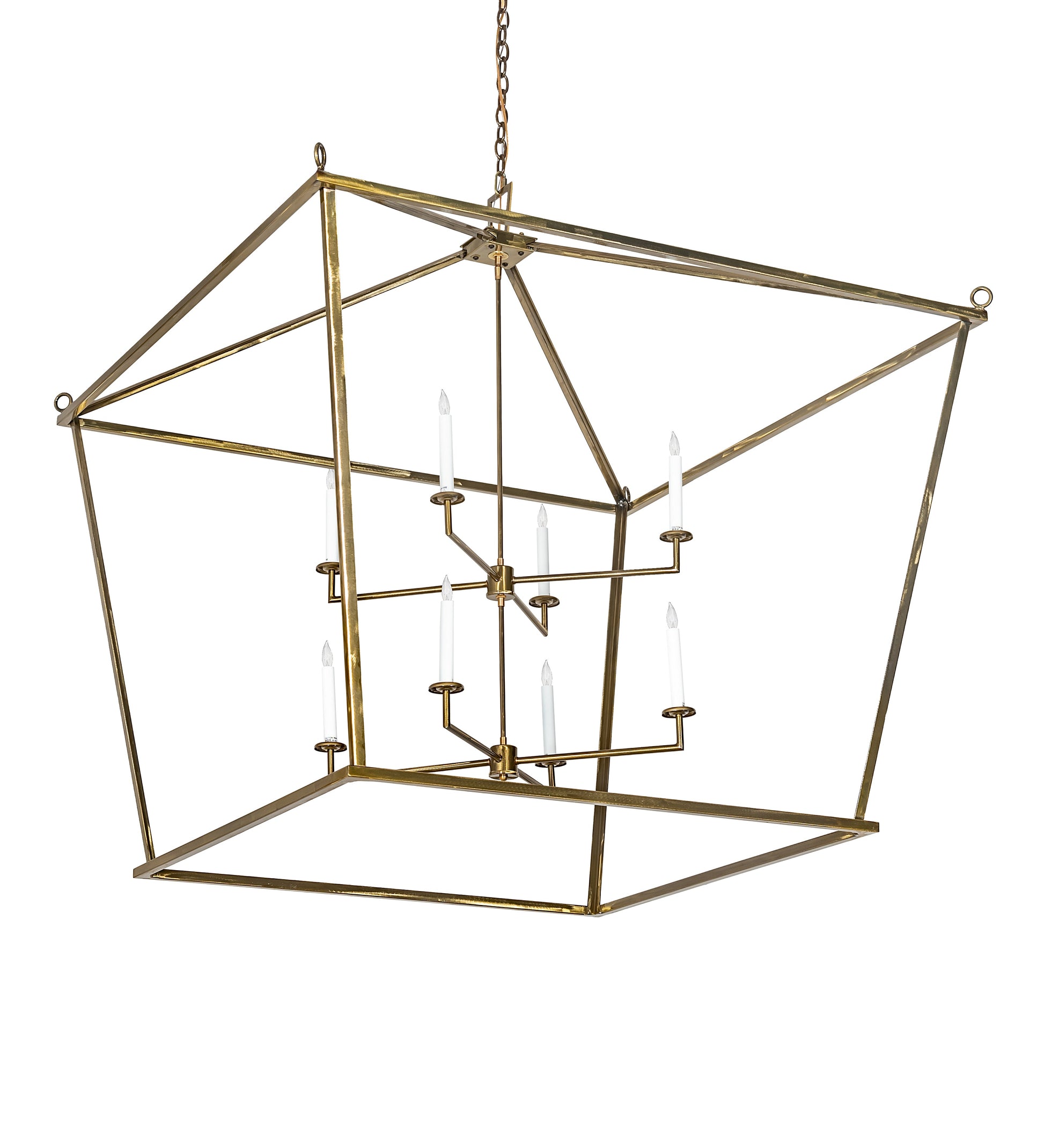 50" Square Kitzi Tapered Pendant by 2nd Ave Lighting