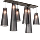52" Long Jarvis Cascading Pendant by 2nd Ave Lighting