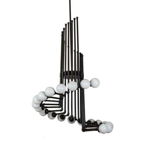 50" PipeDream Cascading Chandelier by 2nd Ave Lighting