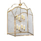 32" Square Claudette Pendant by 2nd Ave Lighting