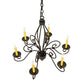28" Squire 6-Light Chandelier by 2nd Ave Lighting