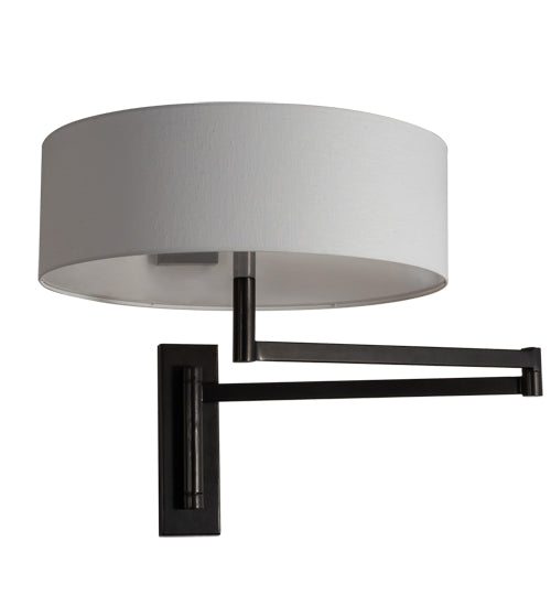 30" Cilindro Textrene Wall Sconce by 2nd Ave Lighting
