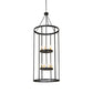 36" Cilindro Leeds 12-Light Pendant by 2nd Ave Lighting