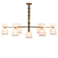 86" Long Lex Chandelier by 2nd Ave Lighting