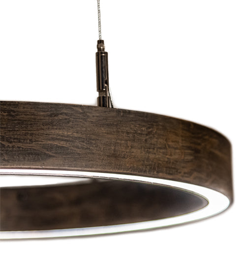 18" Anillo Halo Pendant by 2nd Ave Lighting