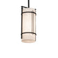 7" Cilindro Kenzo Mini Pendant by 2nd Ave Lighting