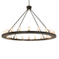 60" Loxley 20-Light Chandelier by 2nd Ave Lighting
