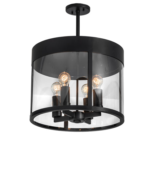 18" Cilindro Campbell Pendant by 2nd Ave Lighting