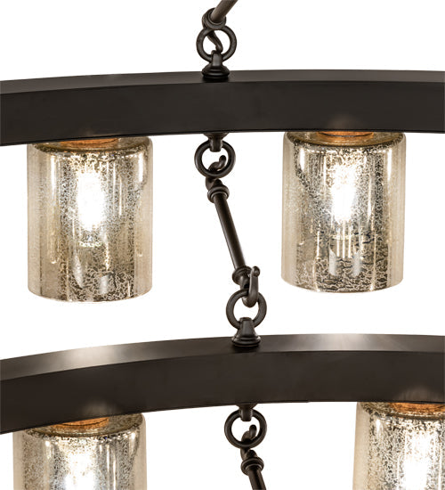 70" Loxley Horizon Ring 44-Light Three Tier Chandelier.. by 2nd Ave Lighting