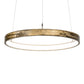 24" Anillo Halo Pendant by 2nd Ave Lighting