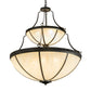 35" Carousel Two Tier Pendant by 2nd Ave Lighting