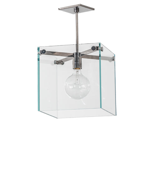 12" Square Melazzo Pendant by 2nd Ave Lighting