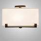 17" Cilindro Structure Flushmount by 2nd Ave Lighting