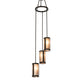 20" Cartier 3-Light Cascading Chandelier by 2nd Ave Lighting