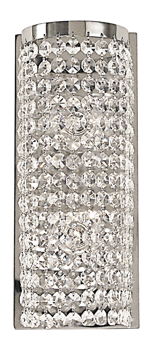 Framburg 2-Light Polished Silver Princessa Sconce 2341-PS