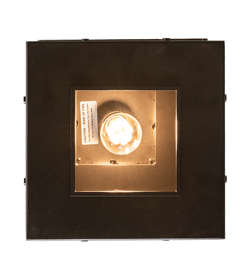 10" Square Pontrefract Lantern Mini Pendant by 2nd Ave Lighting