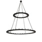 84" Loxley 48-Light Two Tier Chandelier by 2nd Ave Lighting