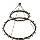 96" Loxley 36-Light Two Tier Chandelier by 2nd Ave Lighting