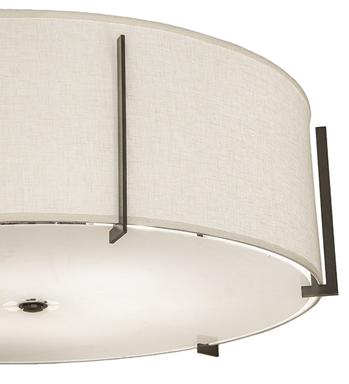 42" Cilindro Structure Flushmount by 2nd Ave Lighting