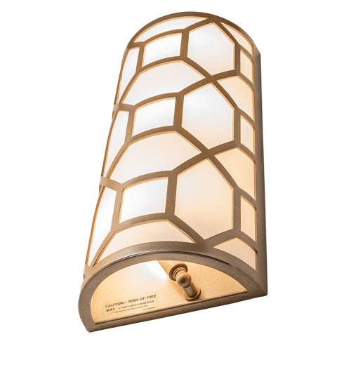 8" Cilindro Mosaic Wall Sconce by 2nd Ave Lighting