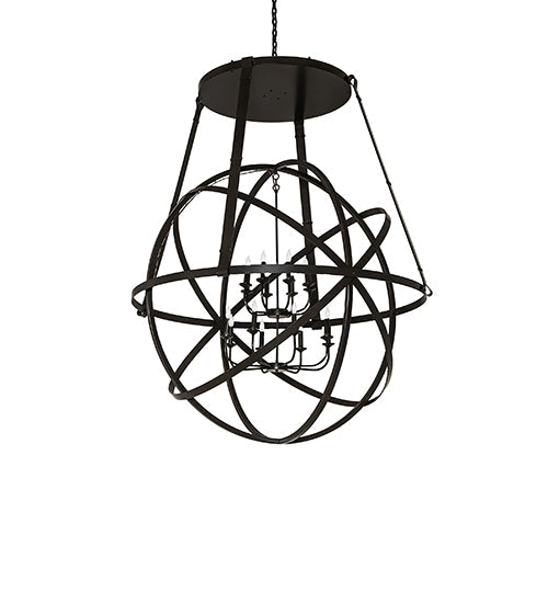 60" Gimbal Grinado Chandelier by 2nd Ave Lighting