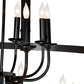 60" Gimbal Grinado Chandelier by 2nd Ave Lighting