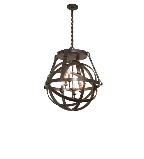 32" Gimbal Grinado Chandelier by 2nd Ave Lighting