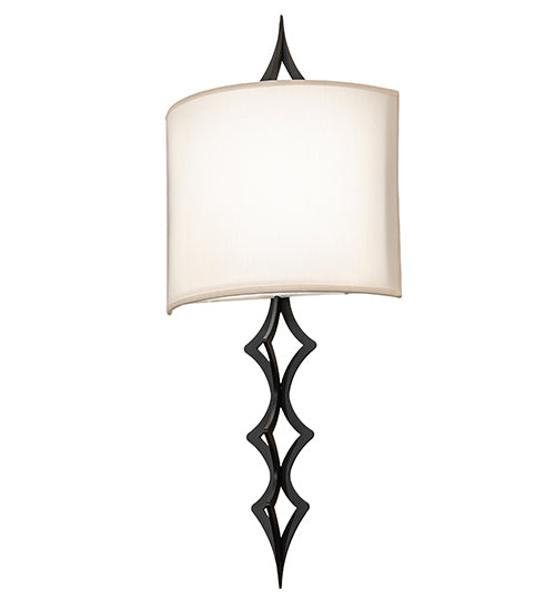 12" Cilindro Diamente Wall Sconce by 2nd Ave Lighting
