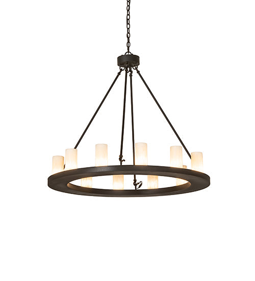 42" Loxley 12-Light Chandelier by 2nd Ave Lighting