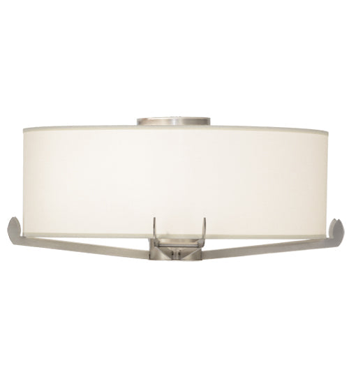 22" Cilindro Structure Flushmount by 2nd Ave Lighting