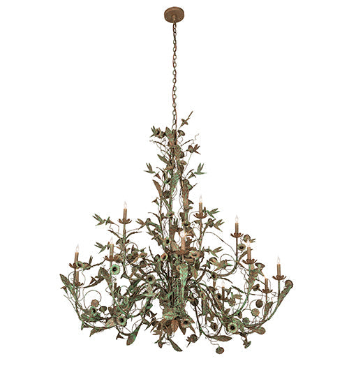 60" Le Printemps 15-Light Chandelier by 2nd Ave Lighting