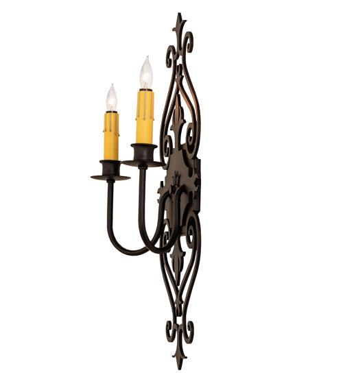 11" Louisa 2-Light Wall Sconce by 2nd Ave Lighting