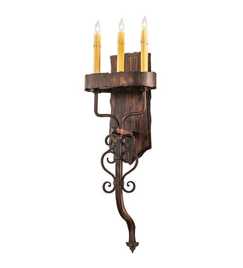 10" Ahriman 3-Light Wall Sconce by 2nd Ave Lighting