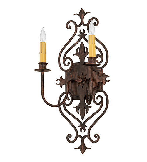 11" Louisa 2-Light Wall Sconce by 2nd Ave Lighting