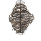 64" Cyclone 36-Light Chandelier by 2nd Ave Lighting